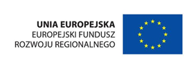 Logo - Unia Europejska - Europejski Fundusz Rozwoju Regionalnego